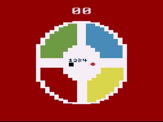 Video Simon (Homebrew) — Title screen